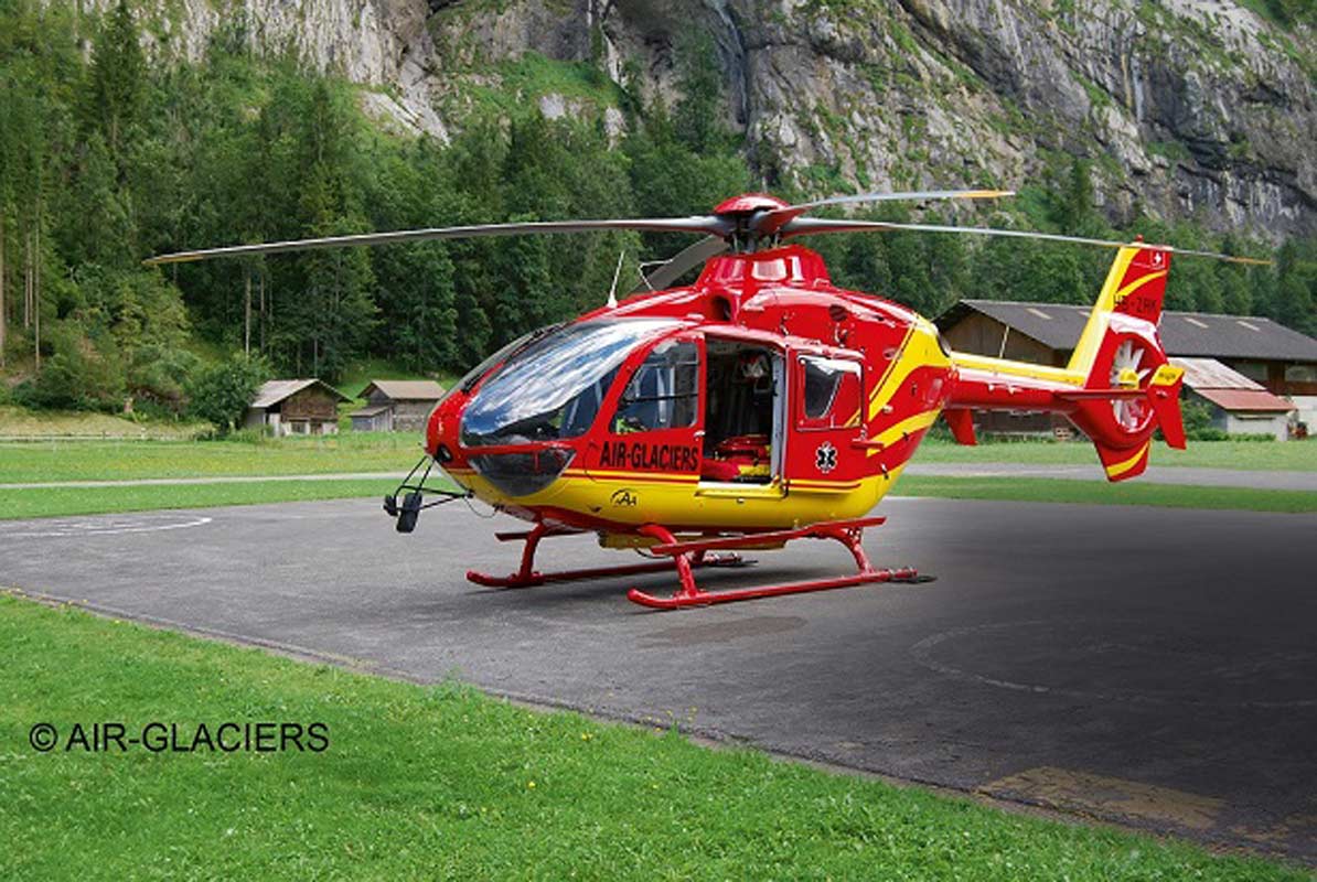Revell EC135 AIR-GLACIERS modelhelikopter