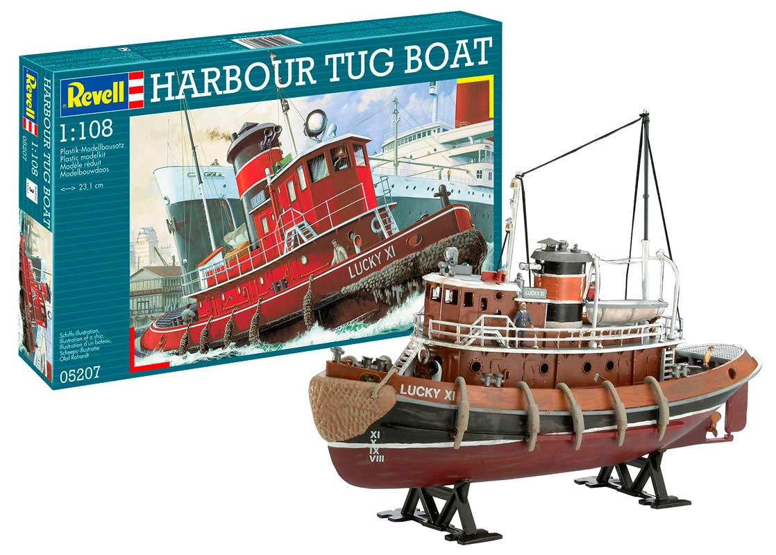 Revell Harbour Tug Boat modelskib