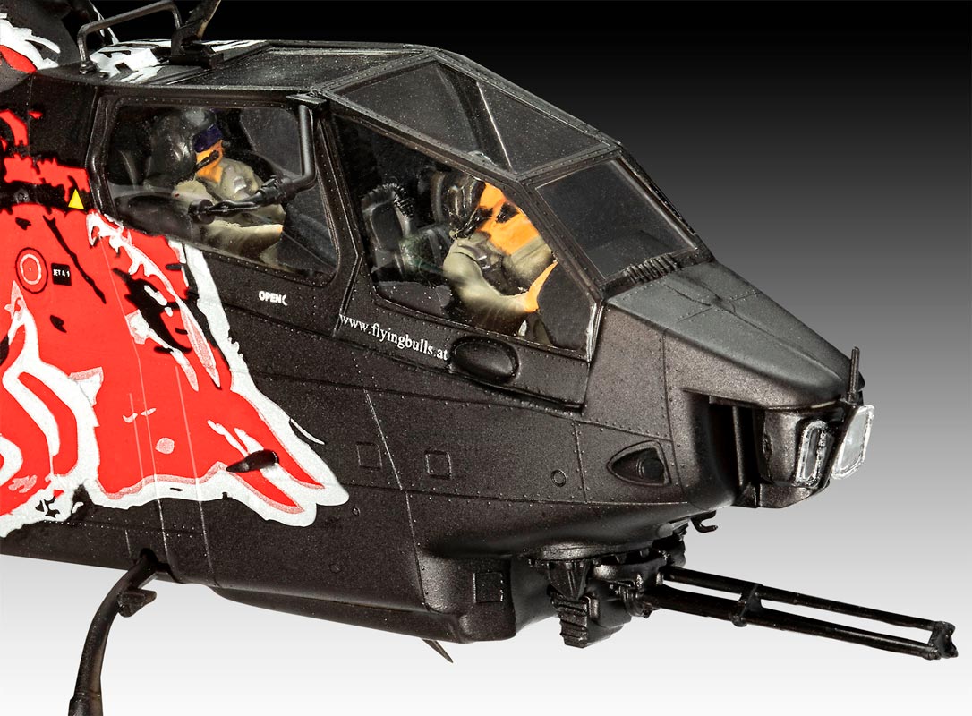 Revell AH-1F Cobra Flying Bulls 25 års jubilæumsudgave: 1:48 modelhelikopter