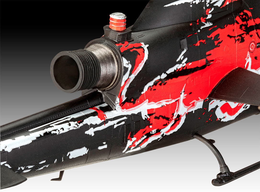 Revell AH-1F Cobra Flying Bulls 25 års jubilæumsudgave: 1:48 modelhelikopter