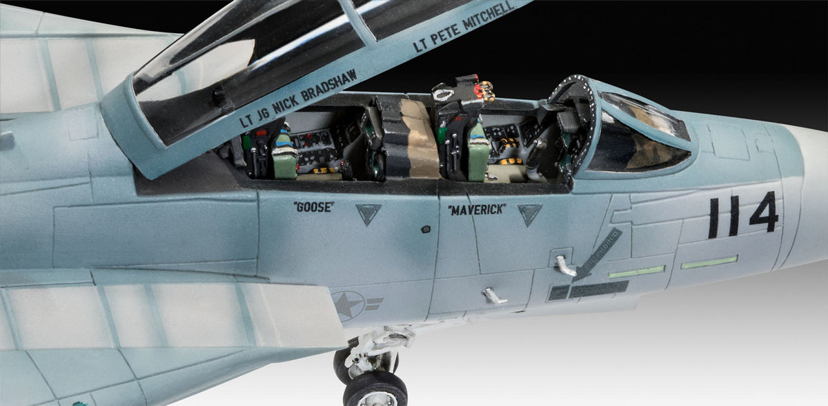 Revell 1:72 Gift Set Top Gun 2 Movie Set modelfly - 1:72 - Med lim og maling