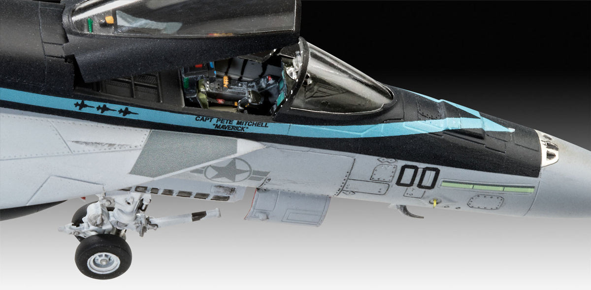 Revell 1:72 Gift Set Top Gun 2 Movie Set modelfly - 1:72 - Med lim og maling