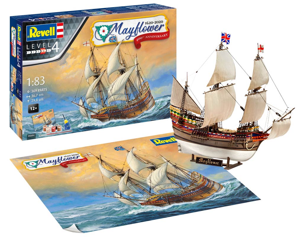 Revell Mayflower - 400th Anniversary modelskib