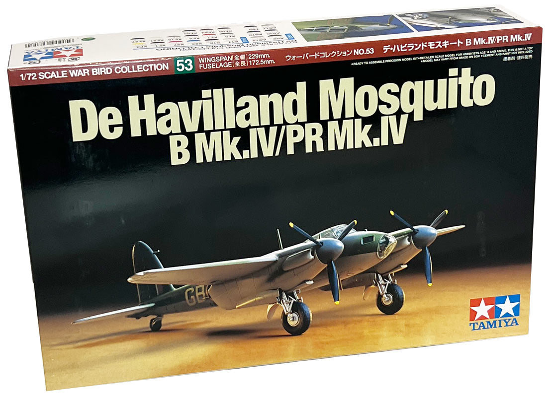 Tamiya De Havilland Mosquito B Mk.IV/PR Mk.IV modelfly