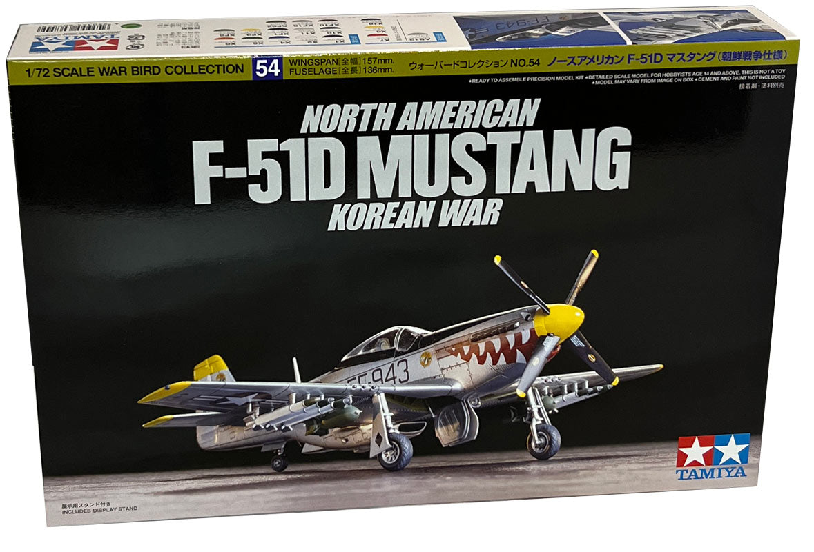 Tamiya North American F-51D Mustang modelfly
