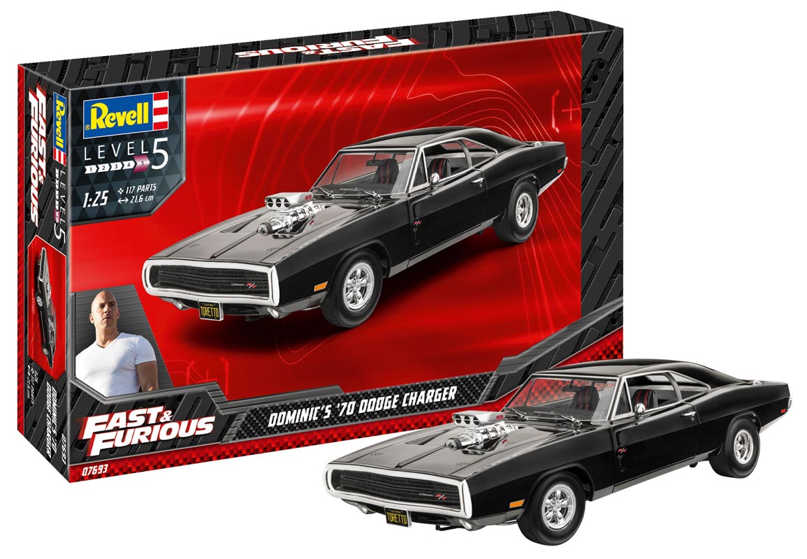 Revell Dominic's 1970 Dodge Charter modelbil