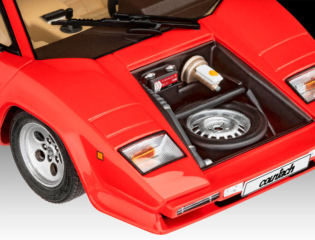 Revell Lamborghini Countach LP500S : 1:24 modelbil