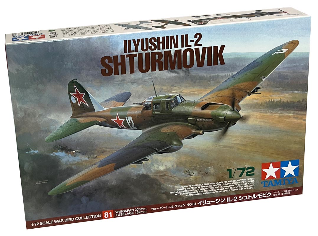 Tamiya Ilyushin IL-2 Shturmovik modelfly