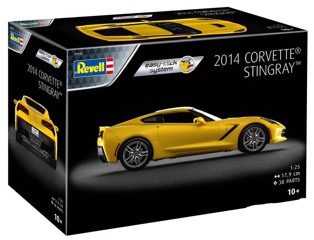 Revell 2014 Corvette Stingray - easy click
