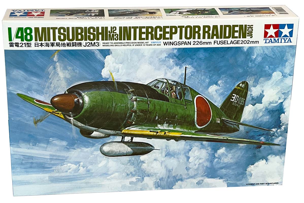 Tamiya Interceptor Raiden "Jack" modelfly
