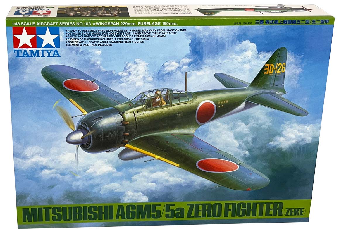 Tamiya Mitsubishi A6M5/5a Zero Fighter "Zeke" modelfly