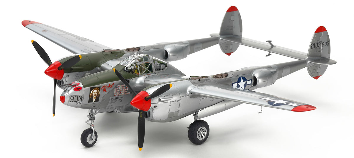 Tamiya Lockheed P-38J Lightning modelfly