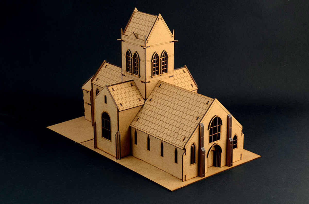 Italeri 1:72 Battle of Normandy Sainte-Mère-Eglise 6 June 1944 - Kampscene