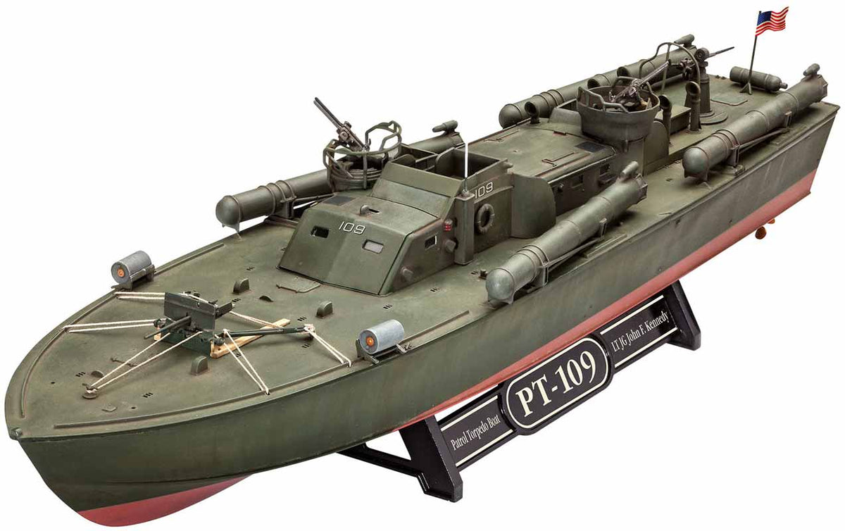 Revell US Torpedobåd PT-109 - Med lim og maling