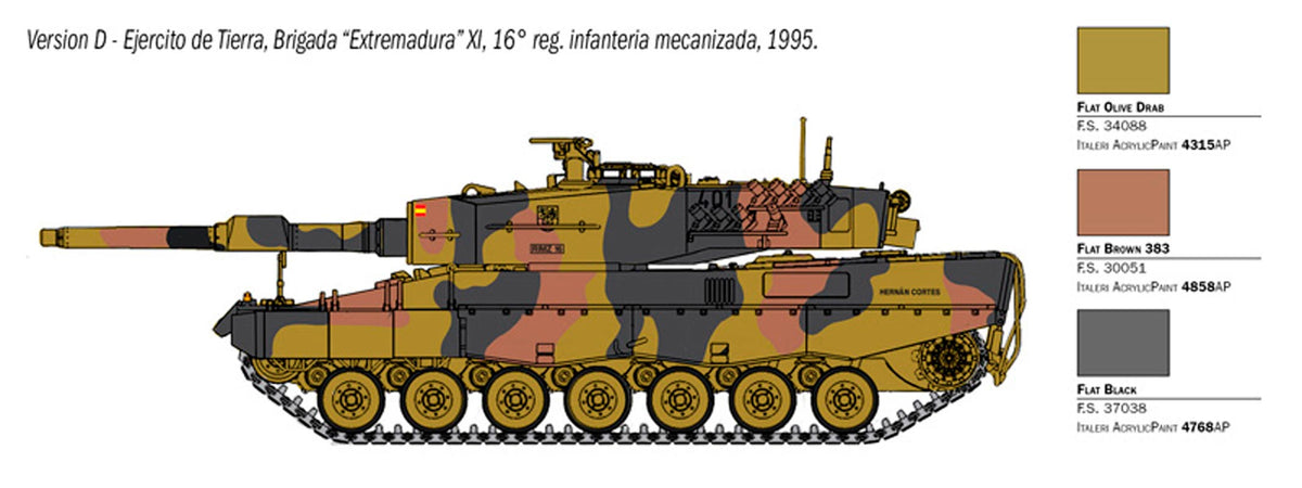 Italeri Leopard 2A4- 1:35