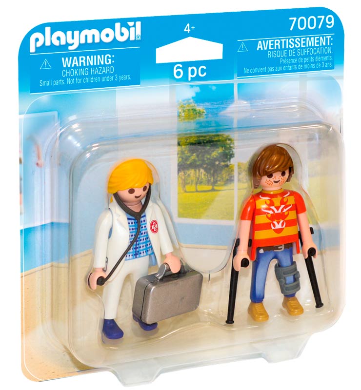 Playmobil Doktor og patient