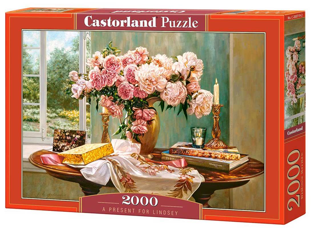 Castorland puslespil 2000 brikker - Present for lindsey