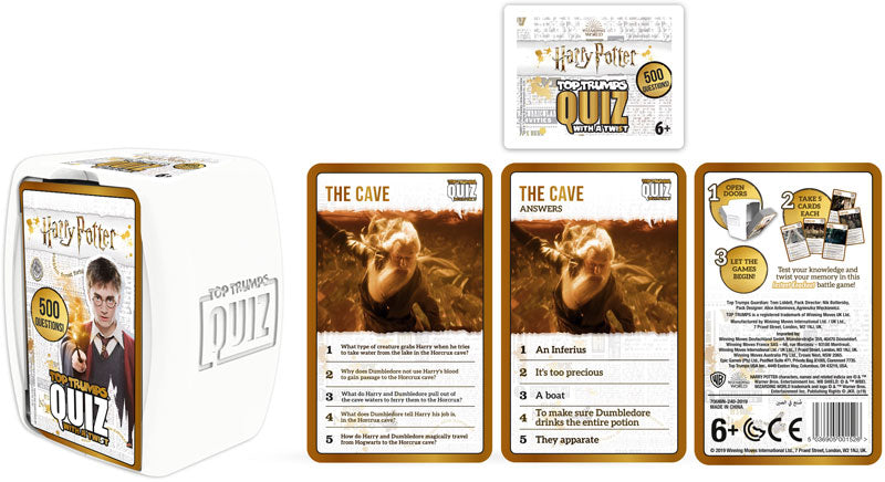 Top Trumps Quiz Harry Potter