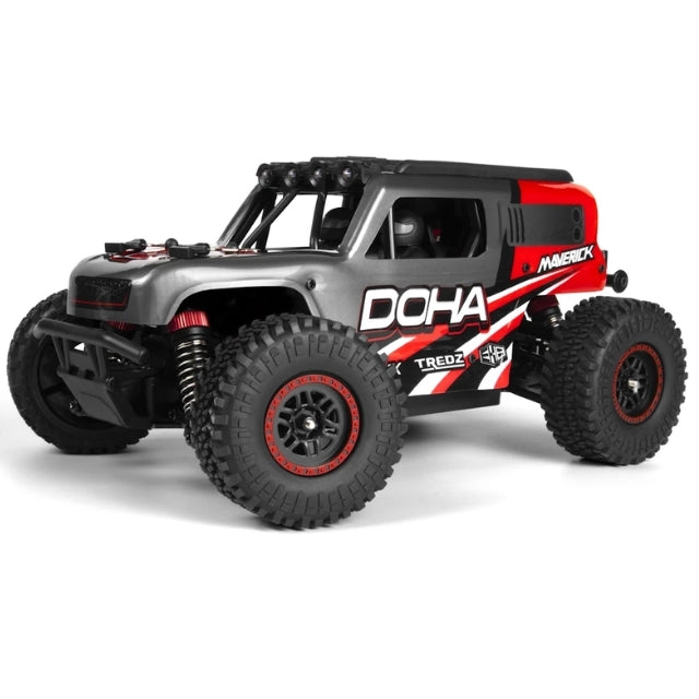 Fjernstyret Maverick Doha 1:20 4WD (25 km/t) - Rød