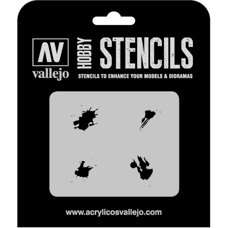 Vallejo Stencil Petrol Spills (Texture Effects)