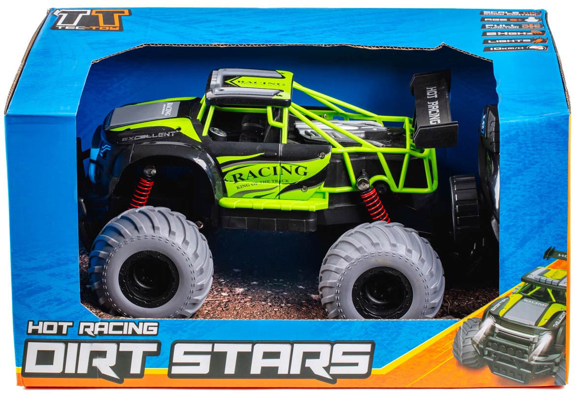 Tec-Toy fjernstyret Hot Racing Off-Road Truck (10 km/t)