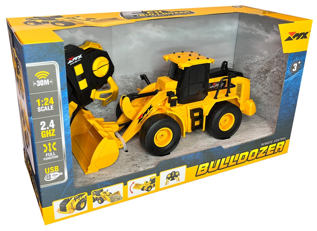 Fjernstyret Bulldozer - 2,4 GHz