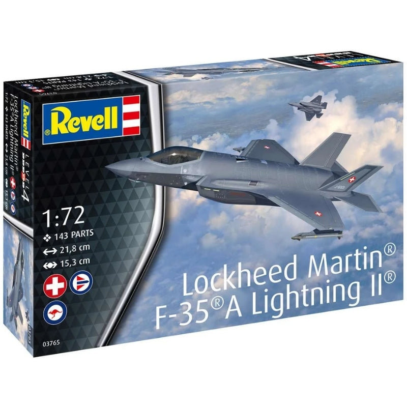 Revell Lockheed Martin F-35A LightningII-Country - 1:72 Modelfly