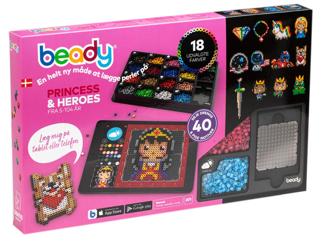 Beady Princess & Heroes m/ 4500 perler