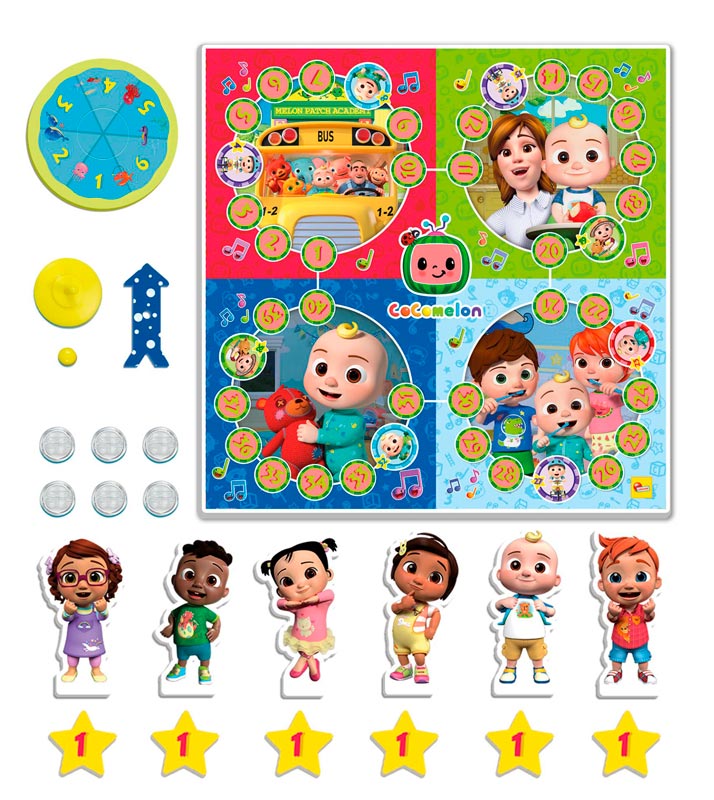 Cocomelon super game - Brætspil