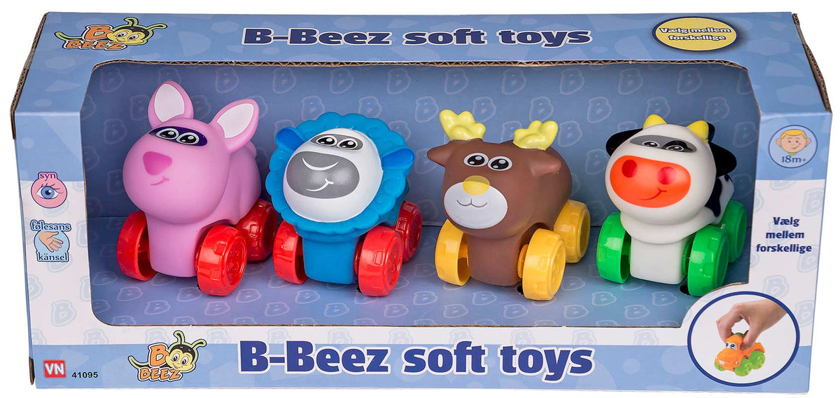 B Beez - 4 små dyr på hjul