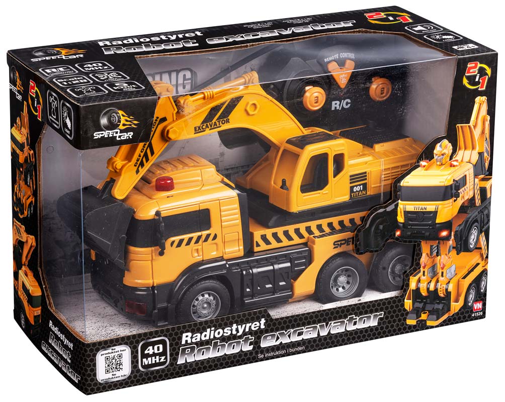 Speedcar fjernstyret lastbil / robot
