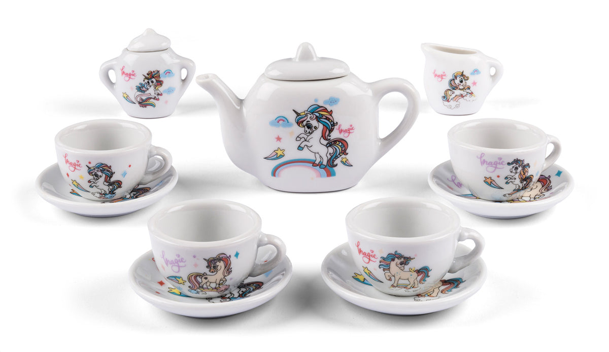 4-Girlz Enhjørning porcelæn testel