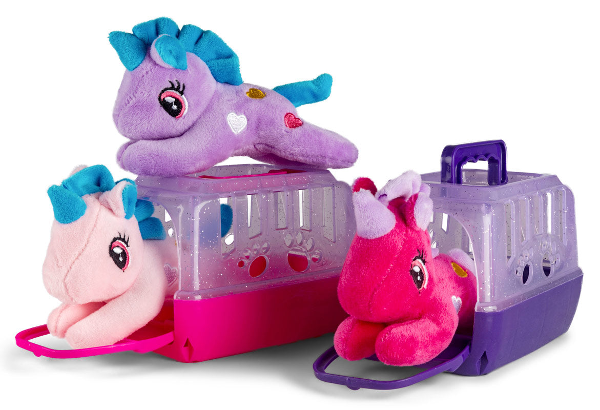 Enhjørning med transportkasse