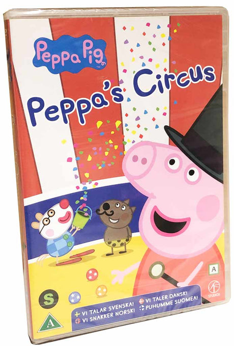 Gurli Gris Peppa's cirkus DVD