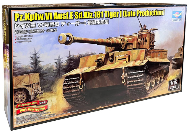 Trumpeter Tysk Tiger 1 late production - 1:16