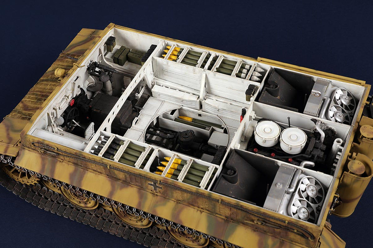 Trumpeter Tysk Tiger 1 late production - 1:16