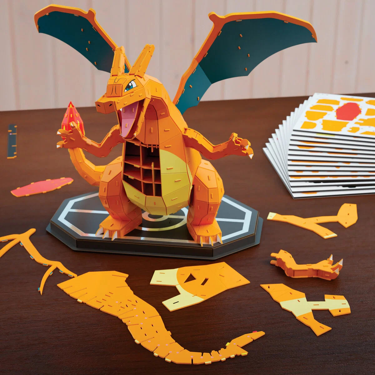 Pokémon 4D Build Charizard, 3D Puslespil & Byggesæt - 223 dele