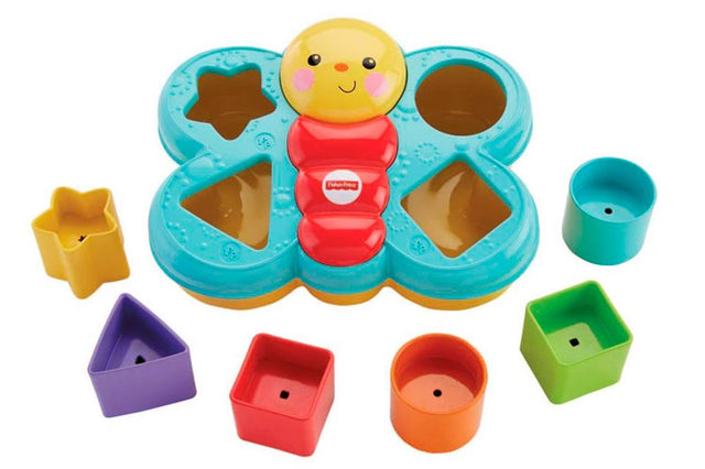 Fisher Price put i hul sommerfugl