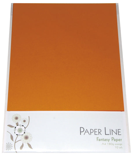 Fantasy A4 karton 10 stk 180g - Orange
