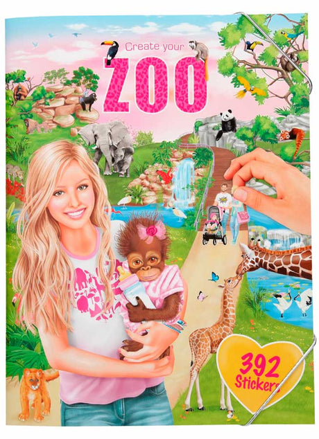 Create your ZOO Stickersæt - 392 stickers