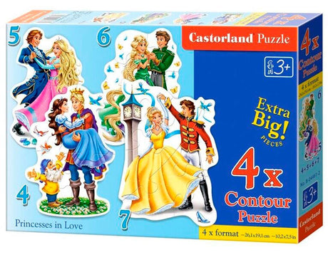Castorland børnepuslespil - Prinsesser