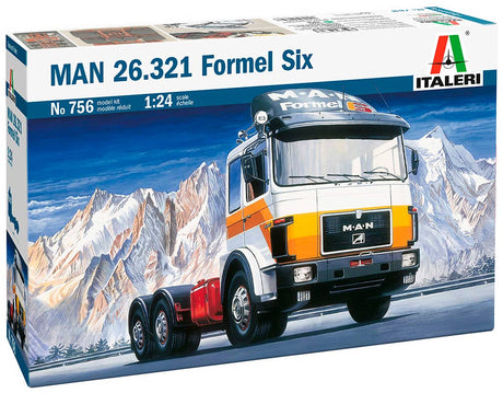 Italeri MAN 23.321 Formel Six lastbil - 1:24