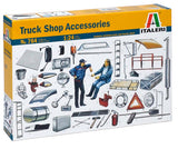 Italeri Lastbil tilbehør sæt - Truck stop accessories 1:24