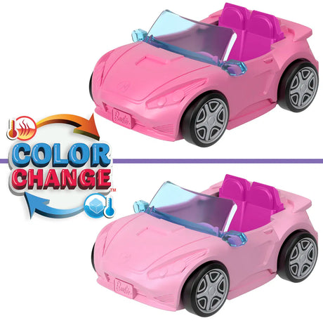 Barbie Mini-BarbieLand Convertible legetøjsbil med dukke