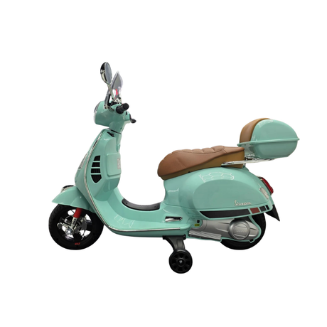 Vespa GTS El Scooter til Børn 12V – Light Green