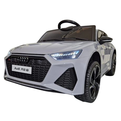Audi RS6 Elbil til Børn 12V – Nardo Grey