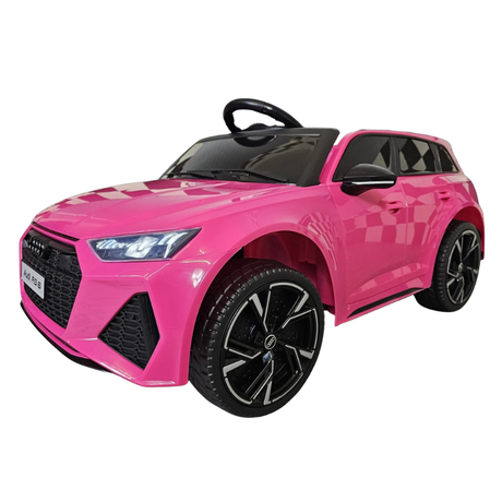 Audi RS6 Elbil til Børn 12V – Pink