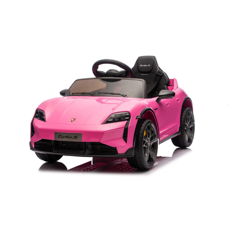 Porsche Taycan Elbil til Børn 12V – Pink