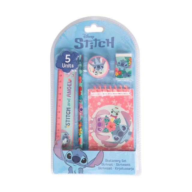 Stitch skrivesæt – 5 dele