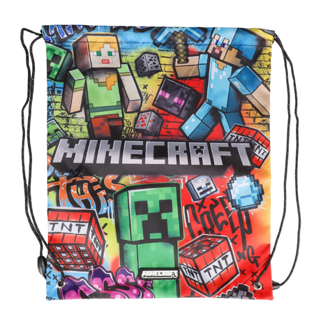 Gym taske Minecraft - træningstaske til børn